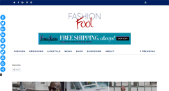 Desktop Screenshot of dcfashionfool.com